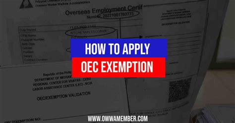 bmonline.ph oec exemption 2023|How to Apply BM Online OEC Exemption for Returning OFWs.